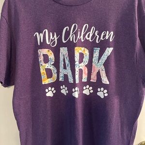 NWOT Purple large t-shirt